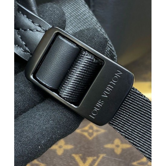 Replica Louis Vuitton Discovery Backpack M46553 Black