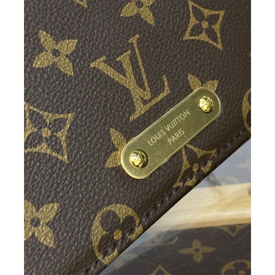 Fake Louis Vuitton Wallet On Chain Lily Bag M82509 Brown Replica Fake Louis Vuitton Wallet On Chain Lily Bag M82509 Brown Replica