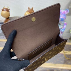 Fake Louis Vuitton Wallet On Chain Lily Bag M82509 Brown Replica