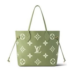 Fake Louis Vuitton Neverfull MM Bag M46649 Green Replica