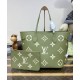Fake Louis Vuitton Neverfull MM Bag M46649 Green Replica