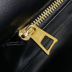 Replica Louis Vuitton GO-14 MM Malletage Bag M23682 Black