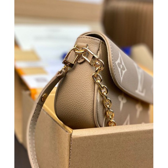 Replica Louis Vuitton Wallet On Chain Bag Ivy M82211 Gray Fake Louis Vuitton Wallet On Chain Bag Ivy M82211 Gray Replica