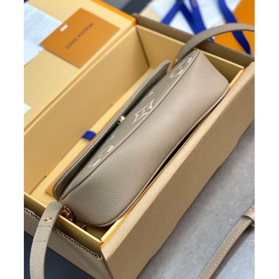 Replica Louis Vuitton Wallet On Chain Bag Ivy M82211 Gray Fake Louis Vuitton Wallet On Chain Bag Ivy M82211 Gray Replica