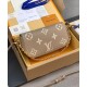 Replica Louis Vuitton Wallet On Chain Bag Ivy M82211 Gray Fake Louis Vuitton Wallet On Chain Bag Ivy M82211 Gray Replica