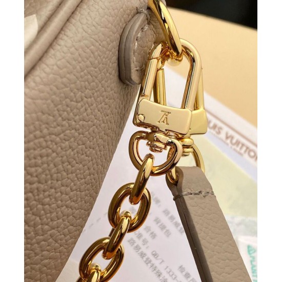 Replica Louis Vuitton Wallet On Chain Bag Ivy M82211 Gray Fake Louis Vuitton Wallet On Chain Bag Ivy M82211 Gray Replica
