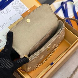 Fake Louis Vuitton Wallet On Chain Bag Ivy M82211 Gray Replica