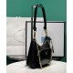 Replica Prada Re-Nylon And Brushed Leather Mini-bag 1BC198 Black Replica Prada Re-Nylon And Brushed Leather Mini-bag 1BC198 Black
