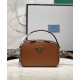 Replica Prada Odette Leather Mini-bag 1BH203 Coffee Replica Prada Odette Leather Mini-bag 1BH203 Coffee
