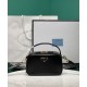 Replica Prada Odette Leather Mini-bag 1BH203 Black Fake Prada Odette Leather Mini-bag 1BH203 Black Replica