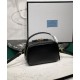 Replica Prada Odette Leather Mini-bag 1BH203 Black Fake Prada Odette Leather Mini-bag 1BH203 Black Replica