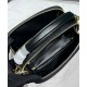 Replica Prada Odette Leather Mini-bag 1BH203 Black Fake Prada Odette Leather Mini-bag 1BH203 Black Replica
