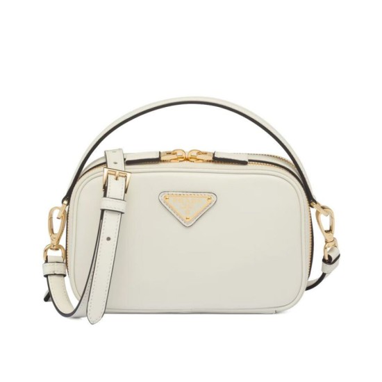 Fake Prada Odette Leather Mini-bag 1BH203 Cream Replica Replica Prada Odette Leather Mini-bag 1BH203 Cream