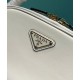 Fake Prada Odette Leather Mini-bag 1BH203 Cream Replica Replica Prada Odette Leather Mini-bag 1BH203 Cream