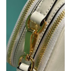 Fake Prada Odette Leather Mini-bag 1BH203 Cream Replica Replica Prada Odette Leather Mini-bag 1BH203 Cream