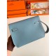 Replica Hermes Kelly Depeches 25 Pouch Blue Jean Epsom Calfskin Replica Hermes Kelly Depeches 25 Pouch Blue Jean Epsom Calfskin