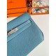 Replica Hermes Kelly Depeches 25 Pouch Blue Jean Epsom Calfskin Replica Hermes Kelly Depeches 25 Pouch Blue Jean Epsom Calfskin