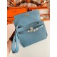 Replica Hermes Kelly Depeches 25 Pouch Blue Jean Epsom Calfskin Replica Hermes Kelly Depeches 25 Pouch Blue Jean Epsom Calfskin