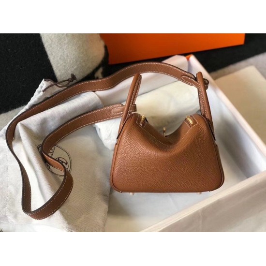 Fake Hermes Lindy Mini Bag Gold Clemence Calfskin Replica Replica Hermes Lindy Mini Bag Gold Clemence Calfskin