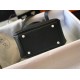 Fake Hermes Lindy Mini Bag Black Clemence Calfskin Replica Replica Hermes Lindy Mini Bag Black Clemence Calfskin