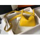 Replica Hermes Lindy Mini Bag Yellow Clemence Calfskin Fake Hermes Lindy Mini Bag Yellow Clemence Calfskin Replica