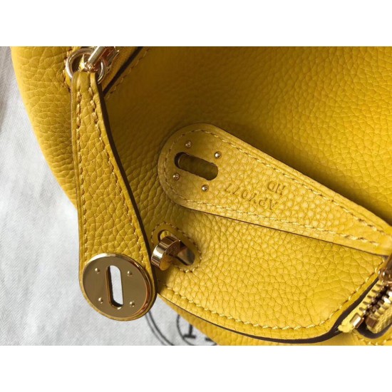 Replica Hermes Lindy Mini Bag Yellow Clemence Calfskin Fake Hermes Lindy Mini Bag Yellow Clemence Calfskin Replica