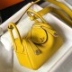 Replica Hermes Lindy Mini Bag Yellow Clemence Calfskin Fake Hermes Lindy Mini Bag Yellow Clemence Calfskin Replica