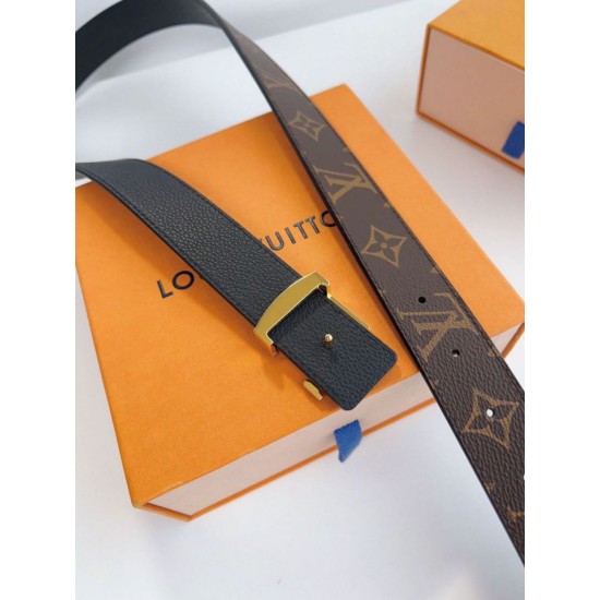Replica Louis Vuitton LV Initiales 30MM Reversible Belt M0565V Monogram Canvas Replica Louis Vuitton LV Initiales 30MM Reversible Belt M0565V Monogram Canvas