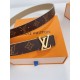 Replica Louis Vuitton LV Initiales 30MM Reversible Belt M0646V Monogram Canvas Fake Louis Vuitton LV Initiales 30MM Reversible Belt M0646V Monogram Canvas Replica