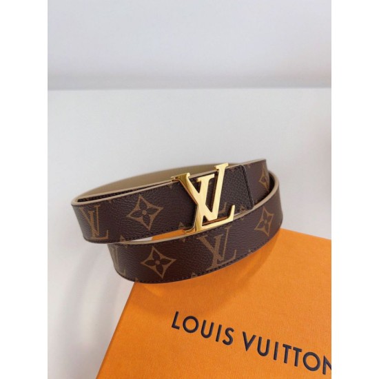 Replica Louis Vuitton LV Initiales 30MM Reversible Belt M0646V Monogram Canvas Fake Louis Vuitton LV Initiales 30MM Reversible Belt M0646V Monogram Canvas Replica