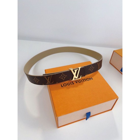 Replica Louis Vuitton LV Initiales 30MM Reversible Belt M0646V Monogram Canvas Fake Louis Vuitton LV Initiales 30MM Reversible Belt M0646V Monogram Canvas Replica