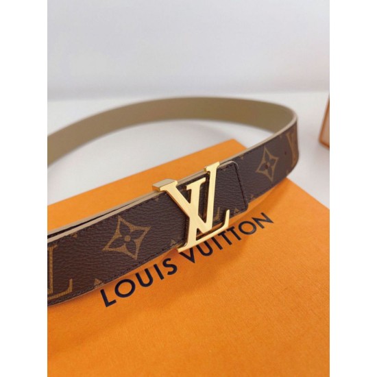 Replica Louis Vuitton LV Initiales 30MM Reversible Belt M0646V Monogram Canvas Fake Louis Vuitton LV Initiales 30MM Reversible Belt M0646V Monogram Canvas Replica