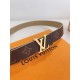 Replica Louis Vuitton LV Initiales 30MM Reversible Belt M0646V Monogram Canvas Fake Louis Vuitton LV Initiales 30MM Reversible Belt M0646V Monogram Canvas Replica