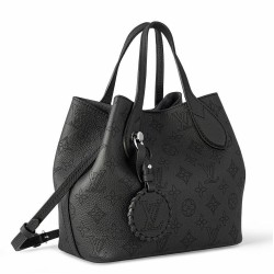 Fake Louis Vuitton Blossom PM Bag Mahina m21848 Black Replica