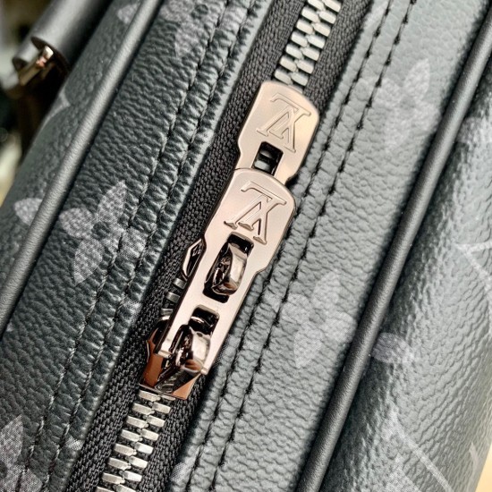 Fake Louis Vuitton Porte-Documents Voyage PM in Monogram Eclipse Canvas M46457 Replica Fake Louis Vuitton Porte-Documents Voyage PM in Monogram Eclipse Canvas M46457 Replica