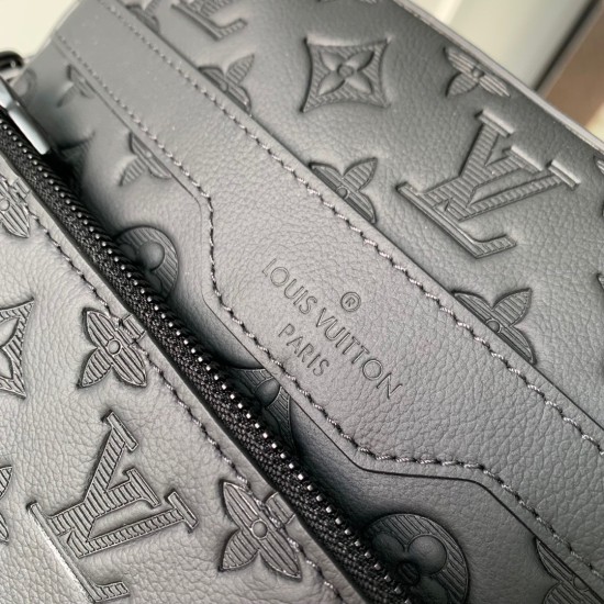 Replica Louis Vuitton Trio Messenger Bag in Monogram-embossed Leather M46602 Replica Louis Vuitton Trio Messenger Bag in Monogram-embossed Leather M46602