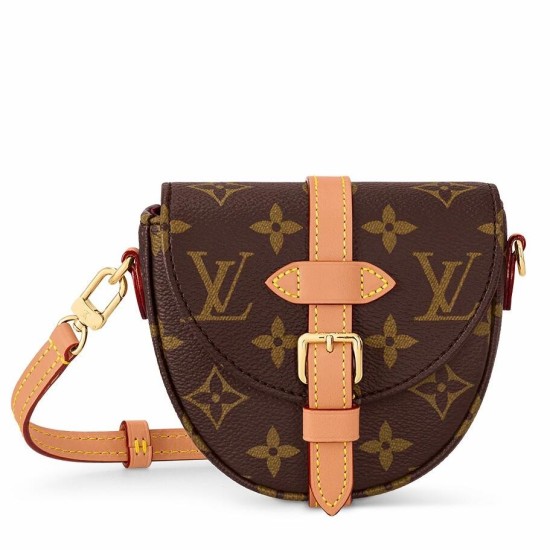 Replica Louis Vuitton Micro Chantilly Bag in Monogram Canvas M46643