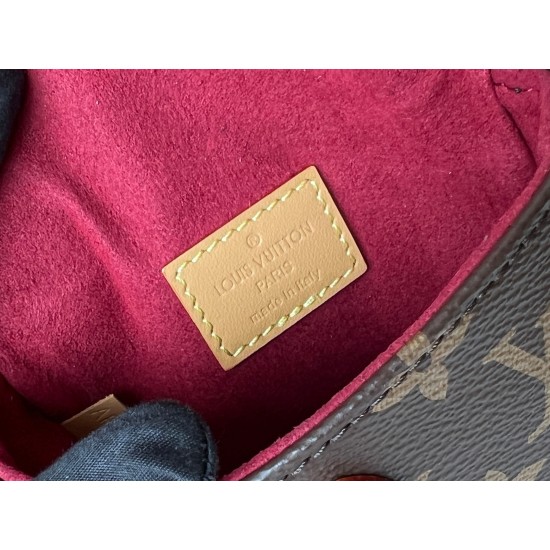 Replica Louis Vuitton Micro Chantilly Bag in Monogram Canvas M46643