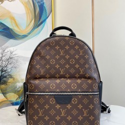 Replica Louis Vuitton Discovery Backpack PM in Monogram Macassar Canvas M46684
