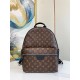 Replica Louis Vuitton Discovery Backpack PM in Monogram Macassar Canvas M46684