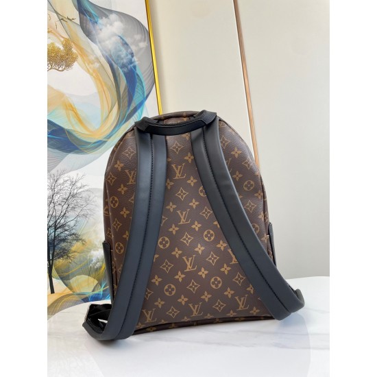 Replica Louis Vuitton Discovery Backpack PM in Monogram Macassar Canvas M46684
