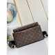 Replica Louis Vuitton Discovery Backpack PM in Monogram Macassar Canvas M46684