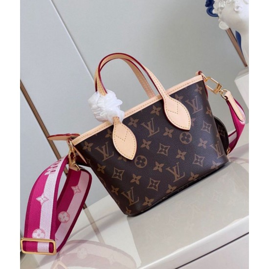 Fake Louis Vuitton Neverfull BB Bag M46786 Monogram Canvas Replica Replica Louis Vuitton Neverfull BB Bag M46786 Monogram Canvas
