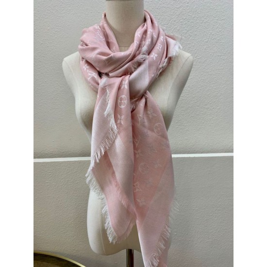 Replica Louis Vuitton Monogram Shawl M72046 Pink Replica Louis Vuitton Monogram Shawl M72046 Pink