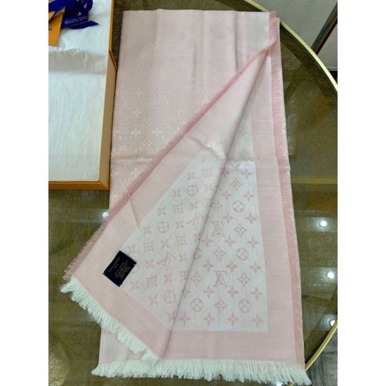 Replica Louis Vuitton Monogram Shawl M72046 Pink Replica Louis Vuitton Monogram Shawl M72046 Pink
