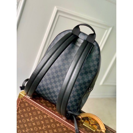Replica Louis Vuitton Josh Backpack in Damier Graphite Canvas N40365 Replica Louis Vuitton Josh Backpack in Damier Graphite Canvas N40365