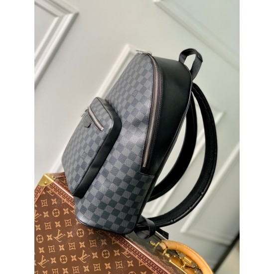 Replica Louis Vuitton Josh Backpack in Damier Graphite Canvas N40365 Replica Louis Vuitton Josh Backpack in Damier Graphite Canvas N40365