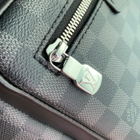 Replica Louis Vuitton Josh Backpack in Damier Graphite Canvas N40365 Replica Louis Vuitton Josh Backpack in Damier Graphite Canvas N40365