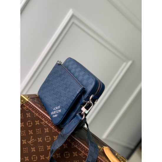 Replica Louis Vuitton Trio Messenger Bag in Damier Infini Leather N40438 Fake Louis Vuitton Trio Messenger Bag in Damier Infini Leather N40438 Replica