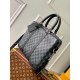 Fake Louis Vuitton Porte-Documents Voyage PM in Damier Graphite Canvas N40445 Replica Replica Louis Vuitton Porte-Documents Voyage PM in Damier Graphite Canvas N40445